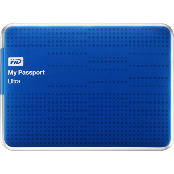 НЖМД WD 2.5 USB 3.0 2TB 5400rpm My Passport Ultra Blue